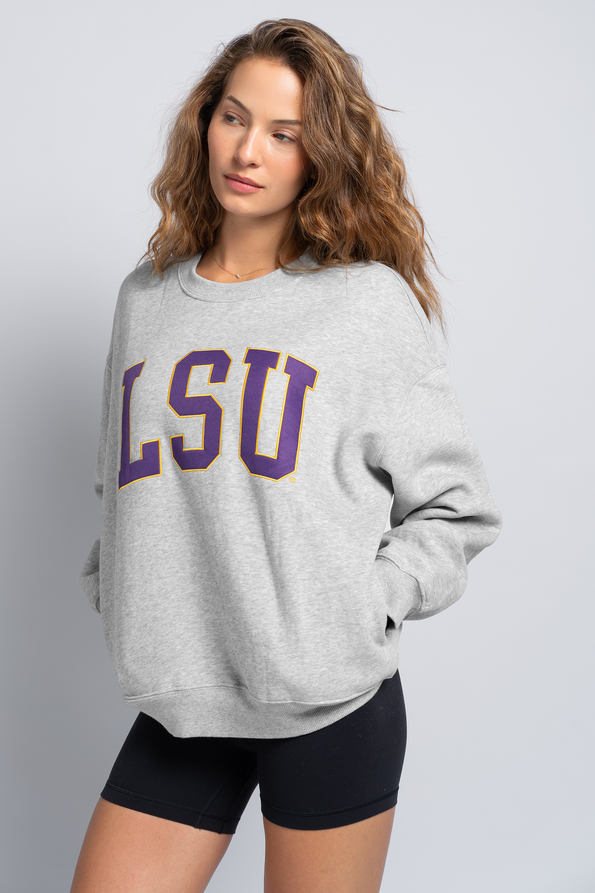 LSU Offside Crewneck