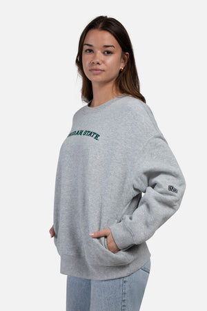 Michigan State Offside Crewneck