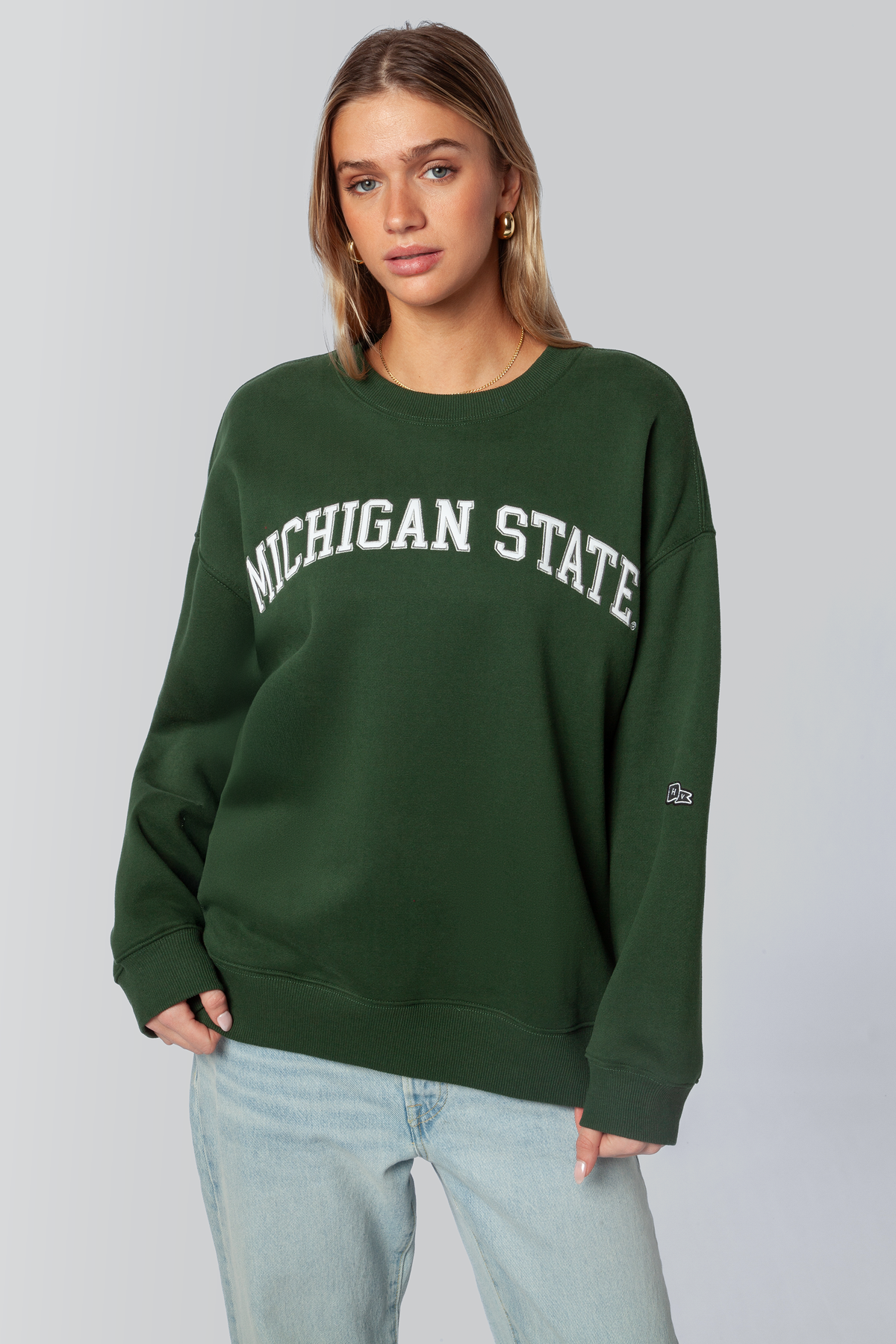 Michigan State Offside Crewneck