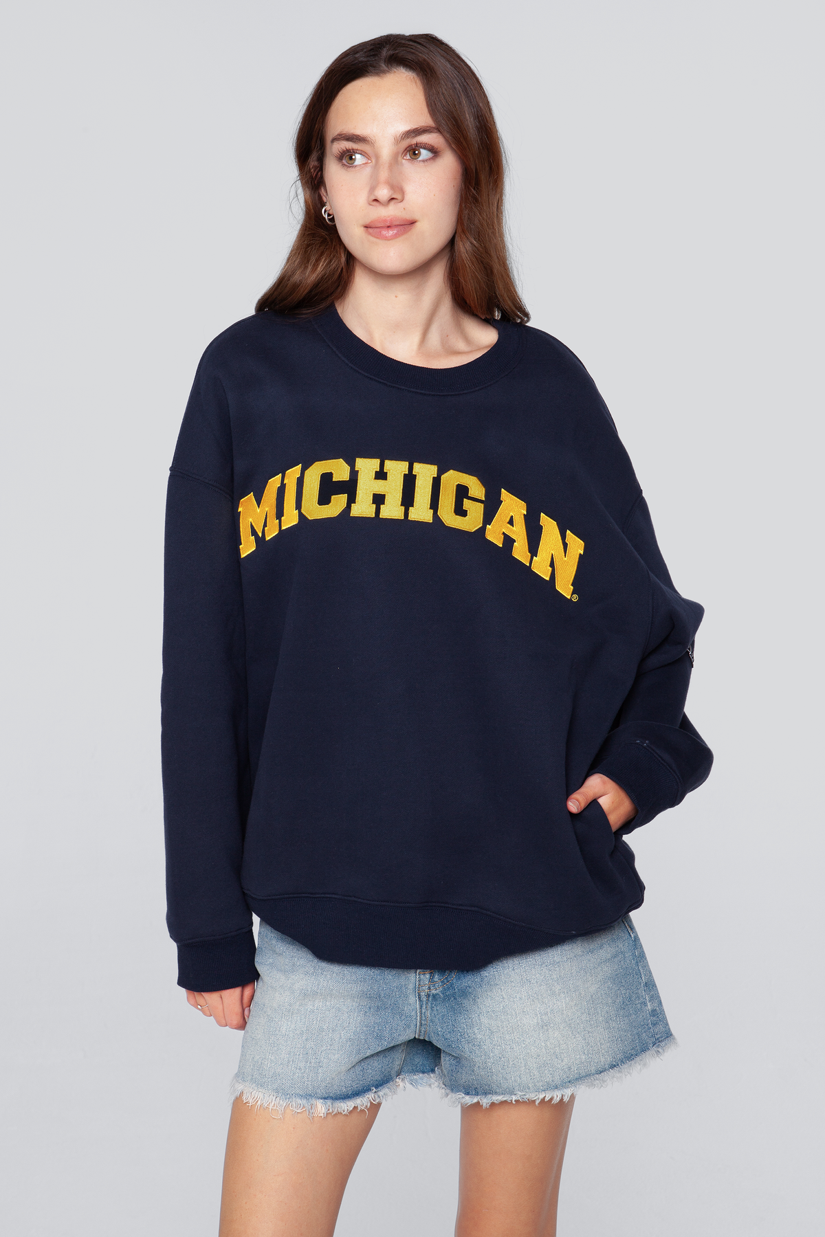 University of Michigan Offside Crewneck