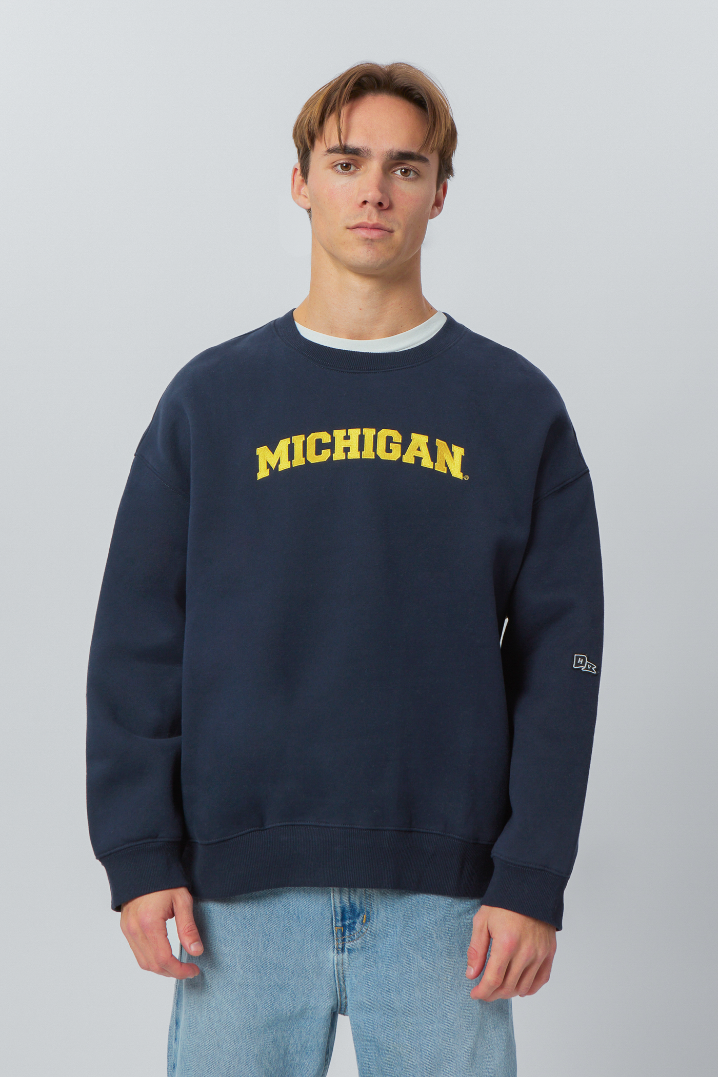 【MINNANO】ARCH LOGO CREWNWCKスウェット MIN-NANO Arch logo crewneck M ミンナノ min-nano MN Arch logo