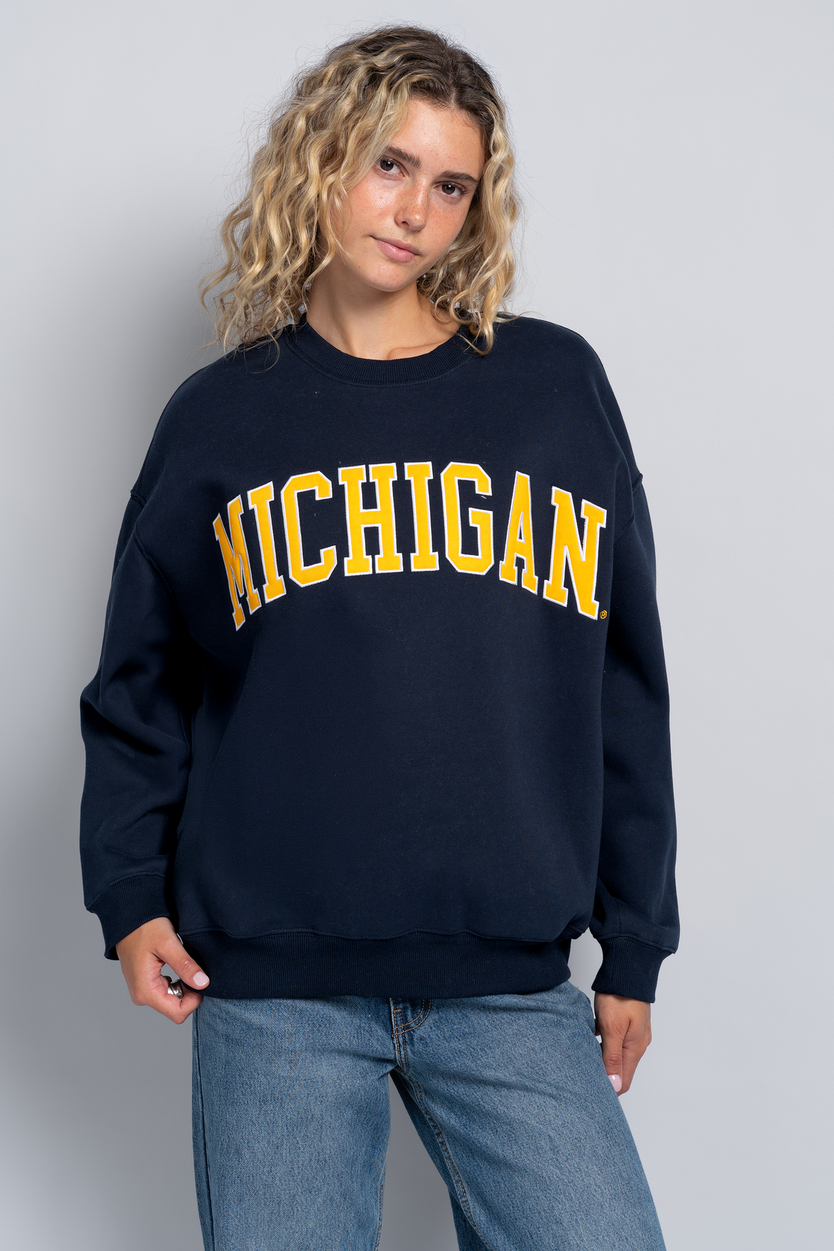 University of Michigan Offside Crewneck