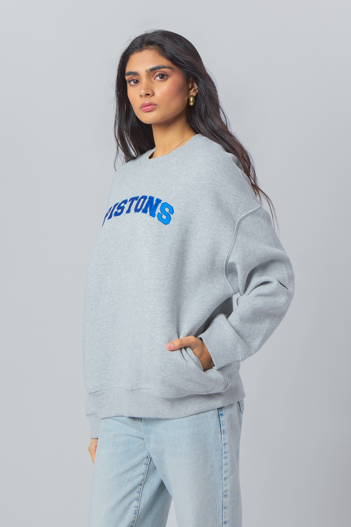 Detroit Pistons Offside Crewneck