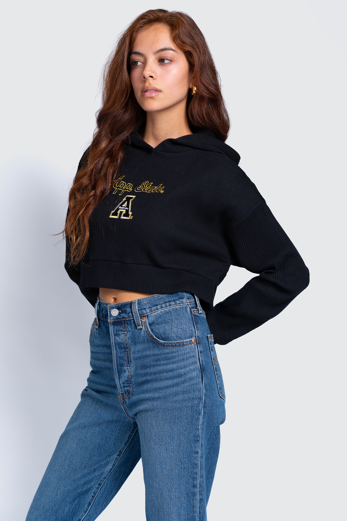 Appalachian State Warm-Up Cropped Hoodie
