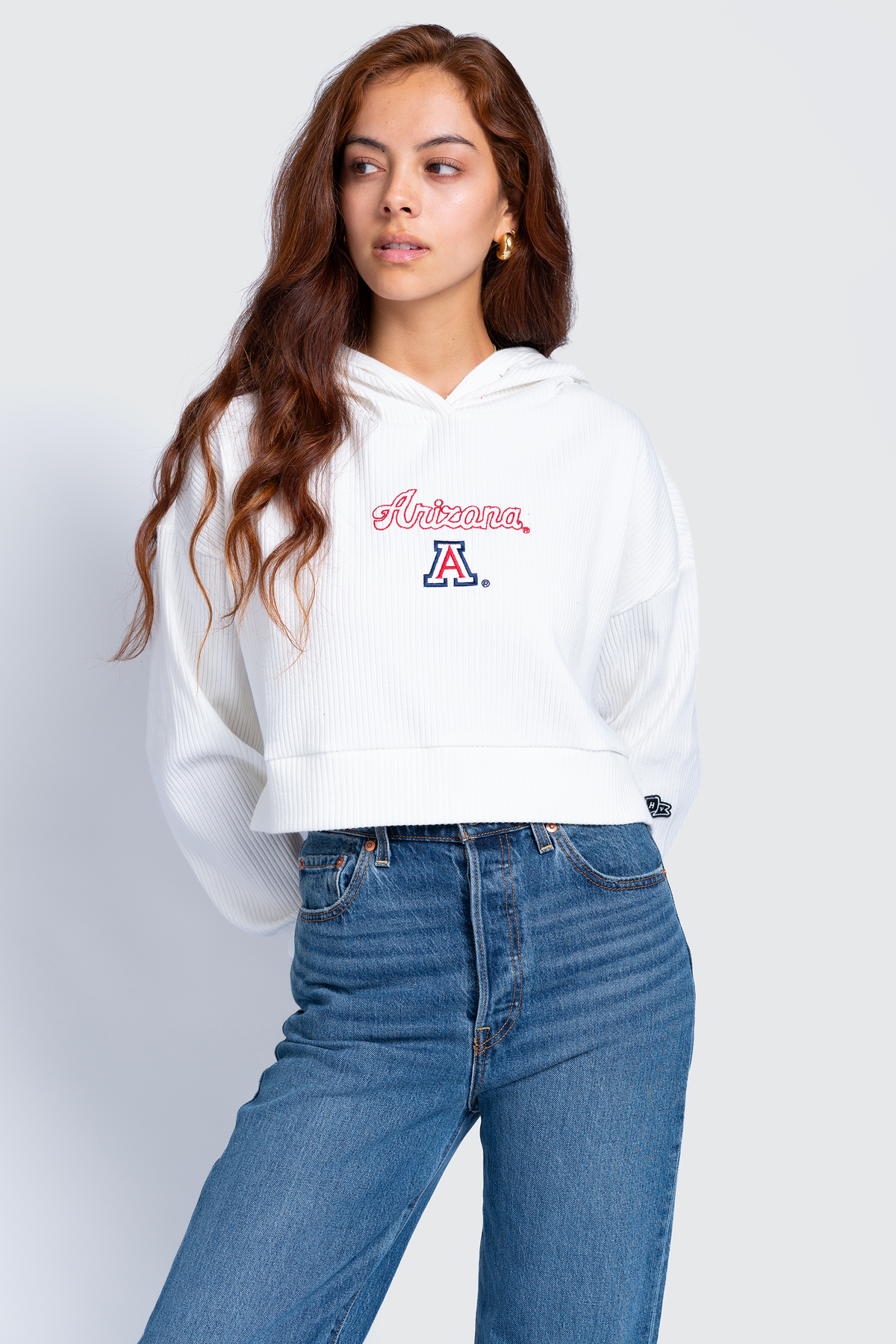 Arizona Warm-Up Cropped Hoodie