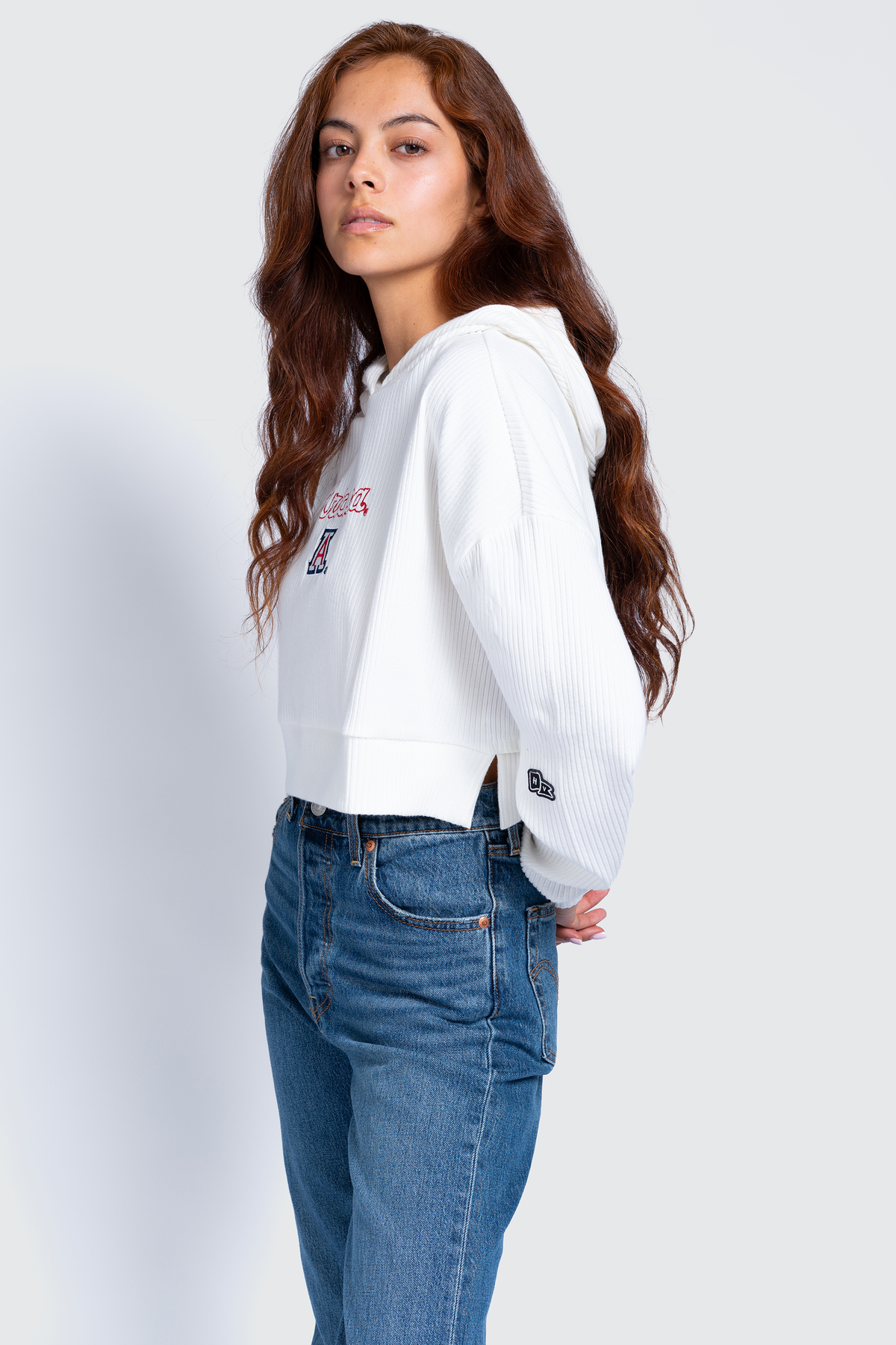 Arizona Warm-Up Cropped Hoodie