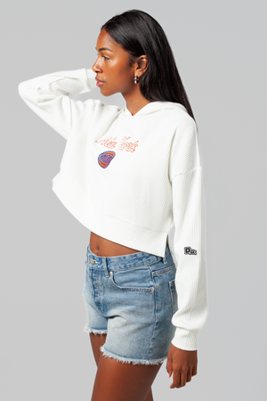 New York Knicks Off-Duty Ribbed Hoodie