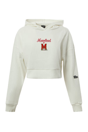 University of Maryland Warm-Up Cropped Hoodie