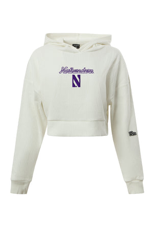 Northwestern Warm-Up Cropped Hoodie