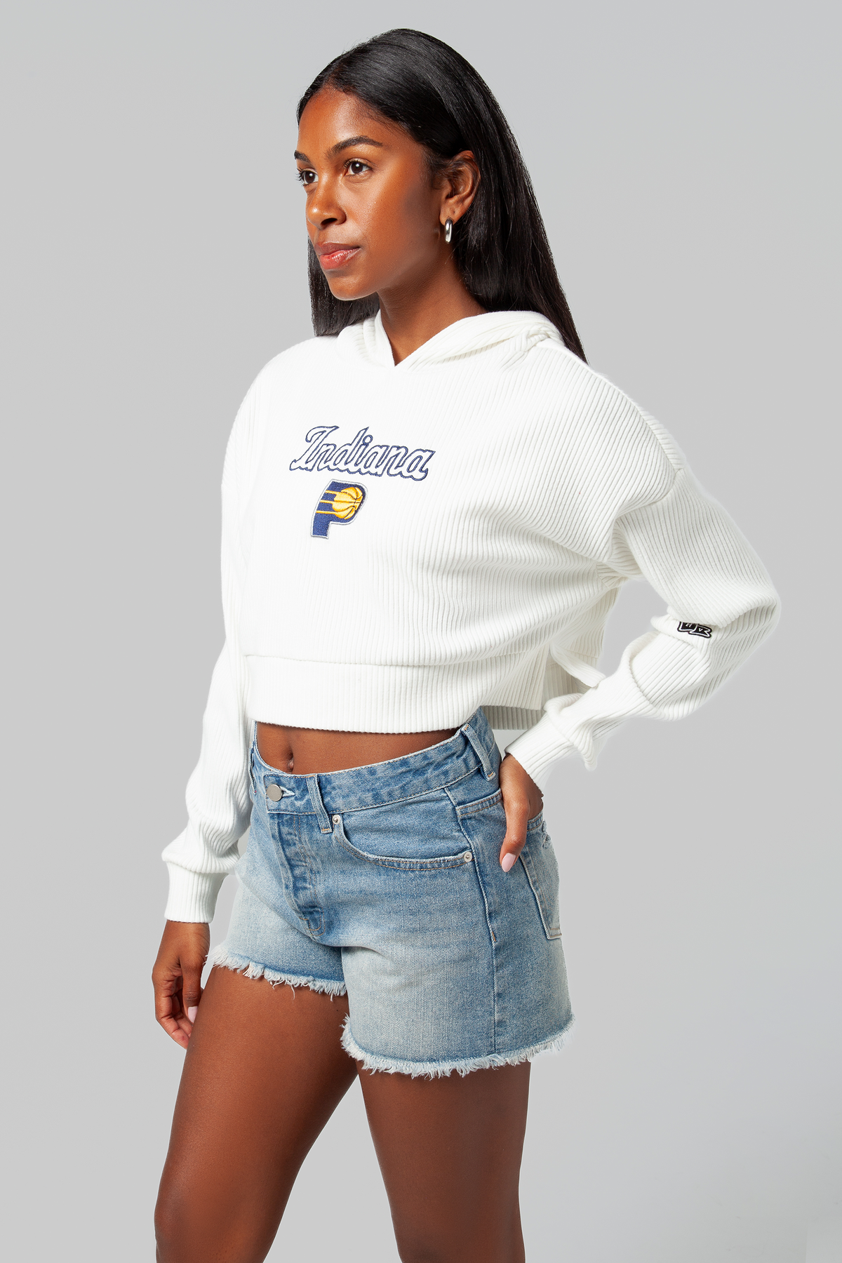 Indiana Pacers Off-Duty Ribbed Hoodie