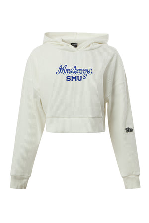 Southern Methodist University Warm-Up Cropped Hoodie