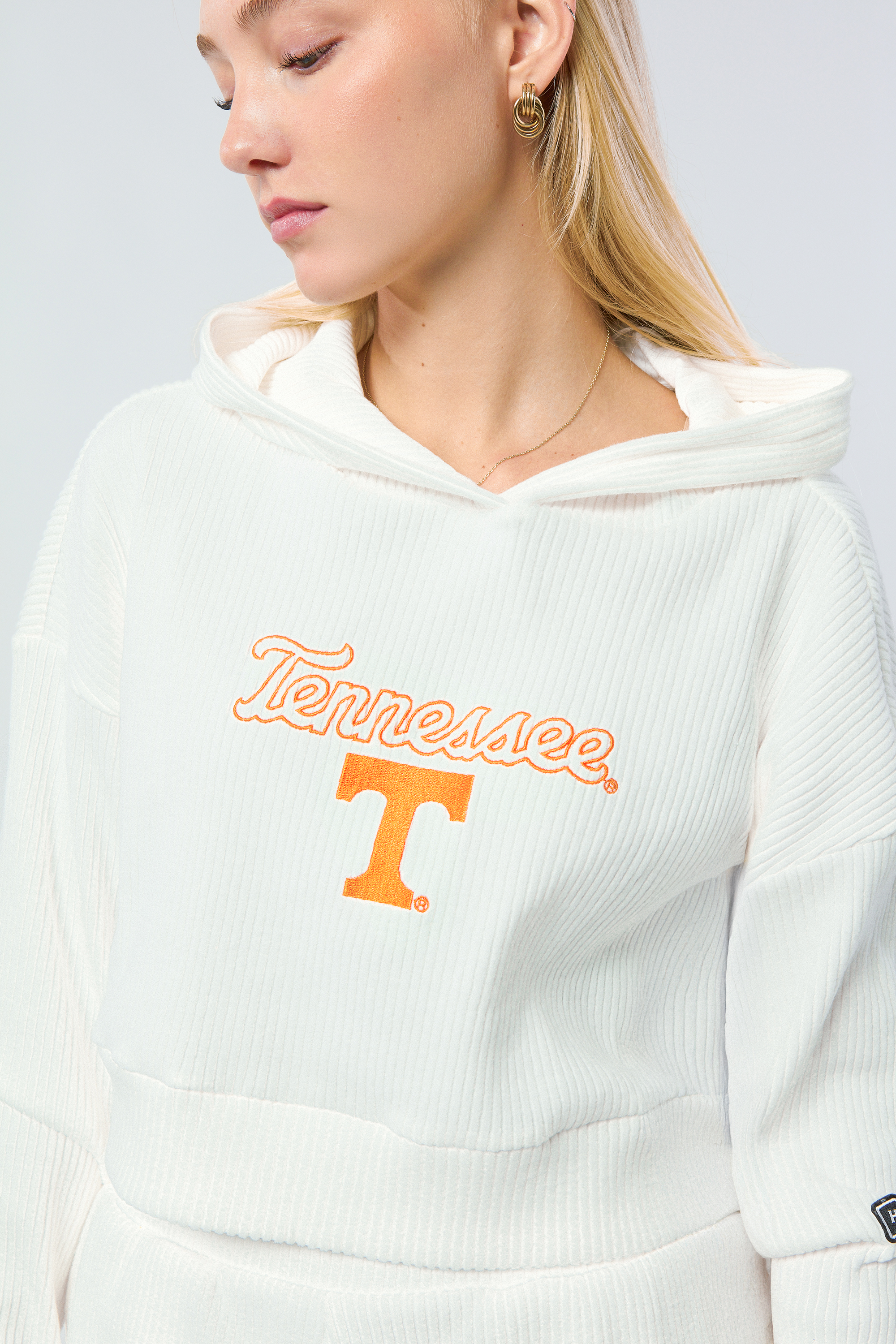 University of Tennessee Warm-Up Cropped Hoodie