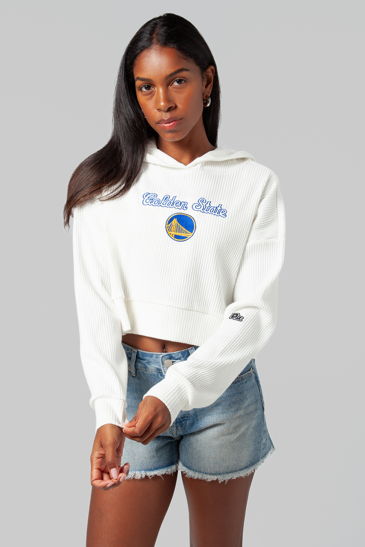 Golden State Warriors Off-Duty Ribbed Hoodie