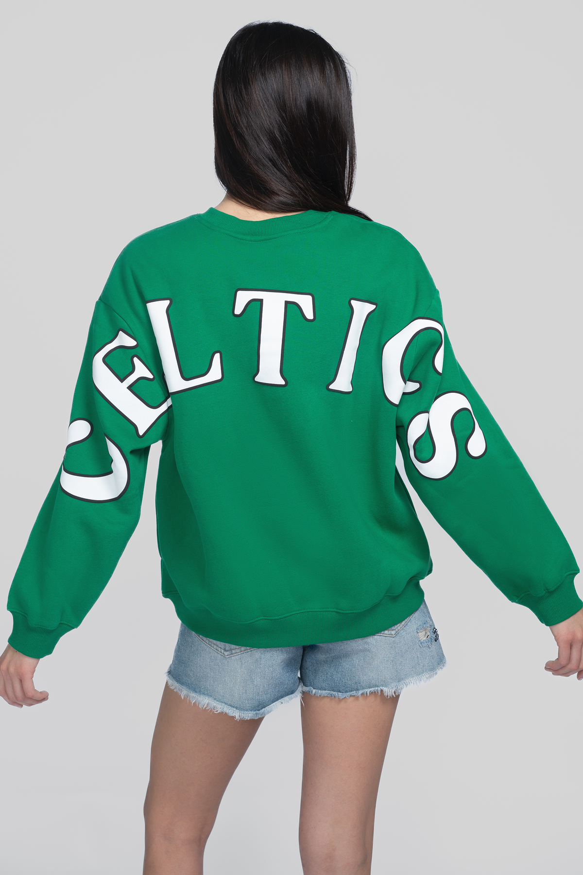 Boston Celtics Oversized Crewneck