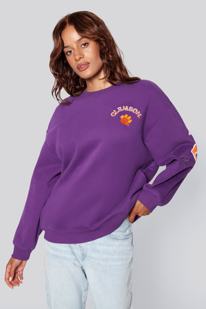 Clemson Oversized Crewneck