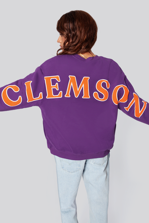 Clemson Oversized Crewneck