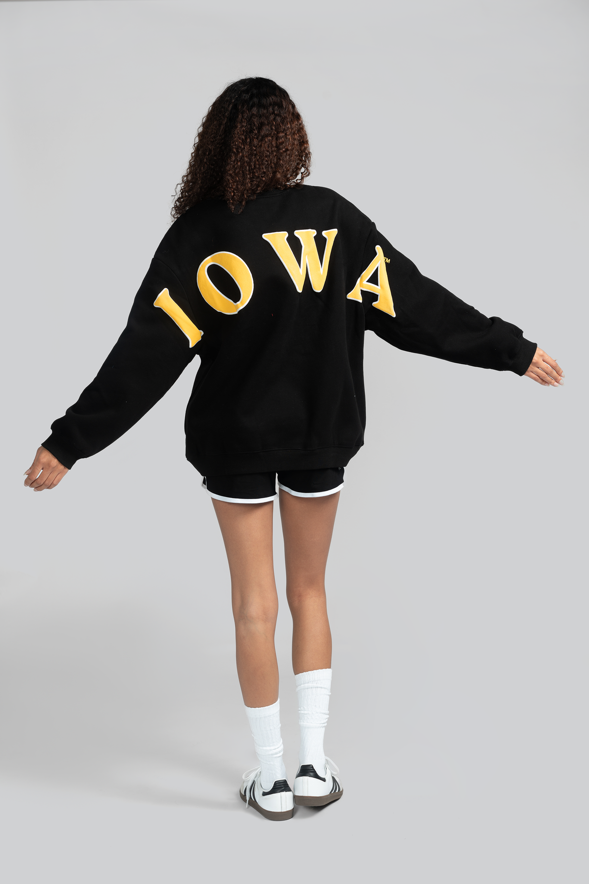 University of Iowa Oversized Crewneck