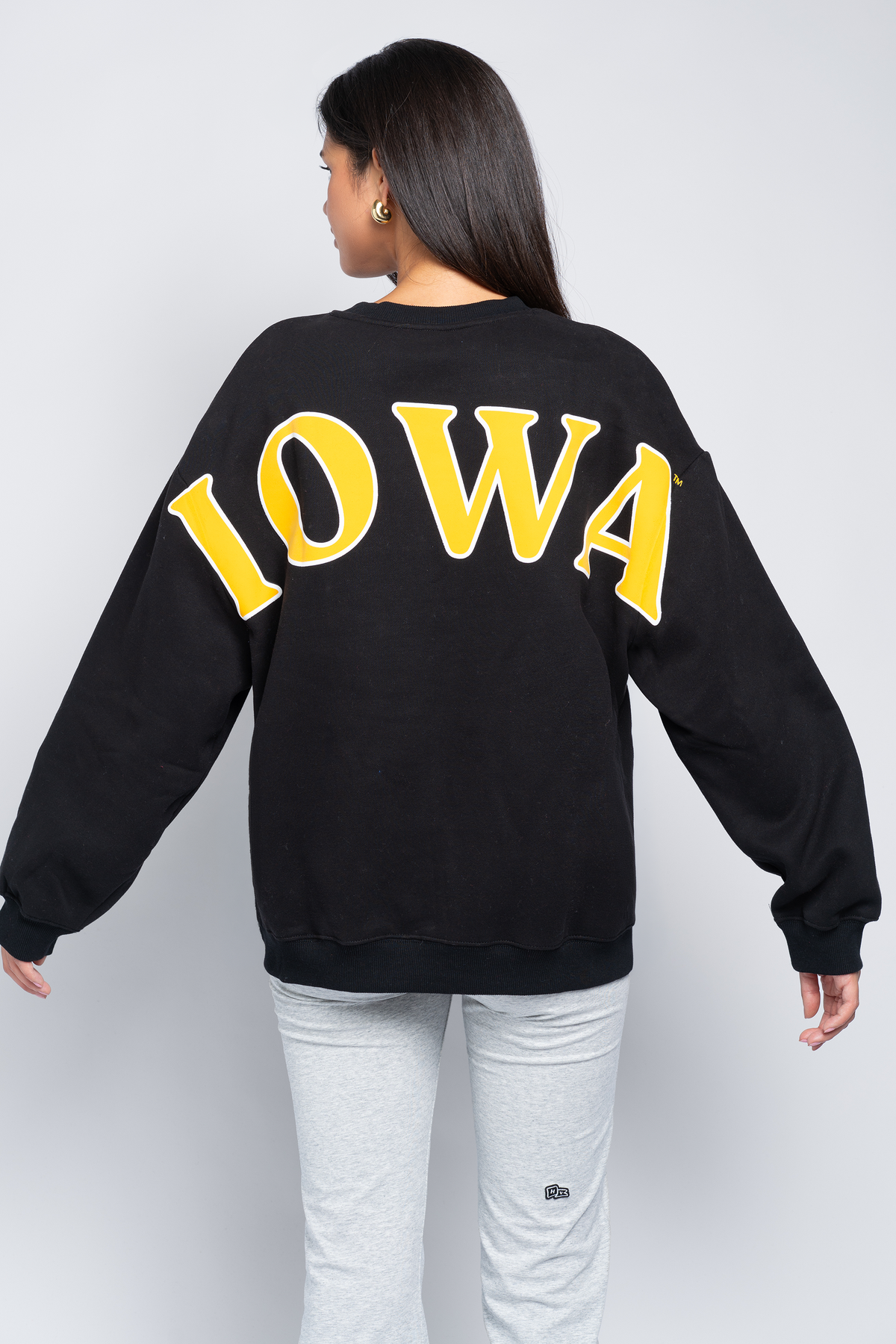 University of Iowa Oversized Crewneck