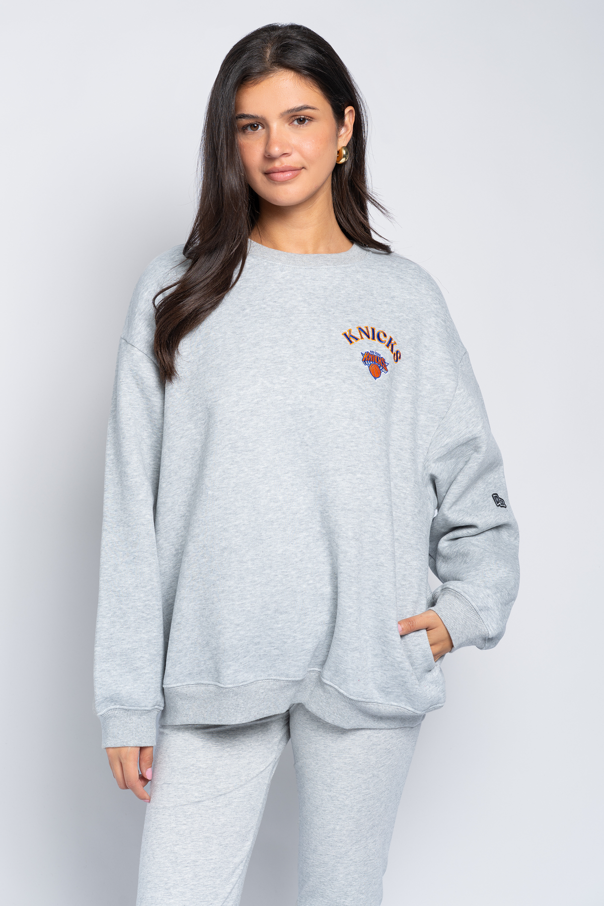New York Knicks Oversized Crewneck