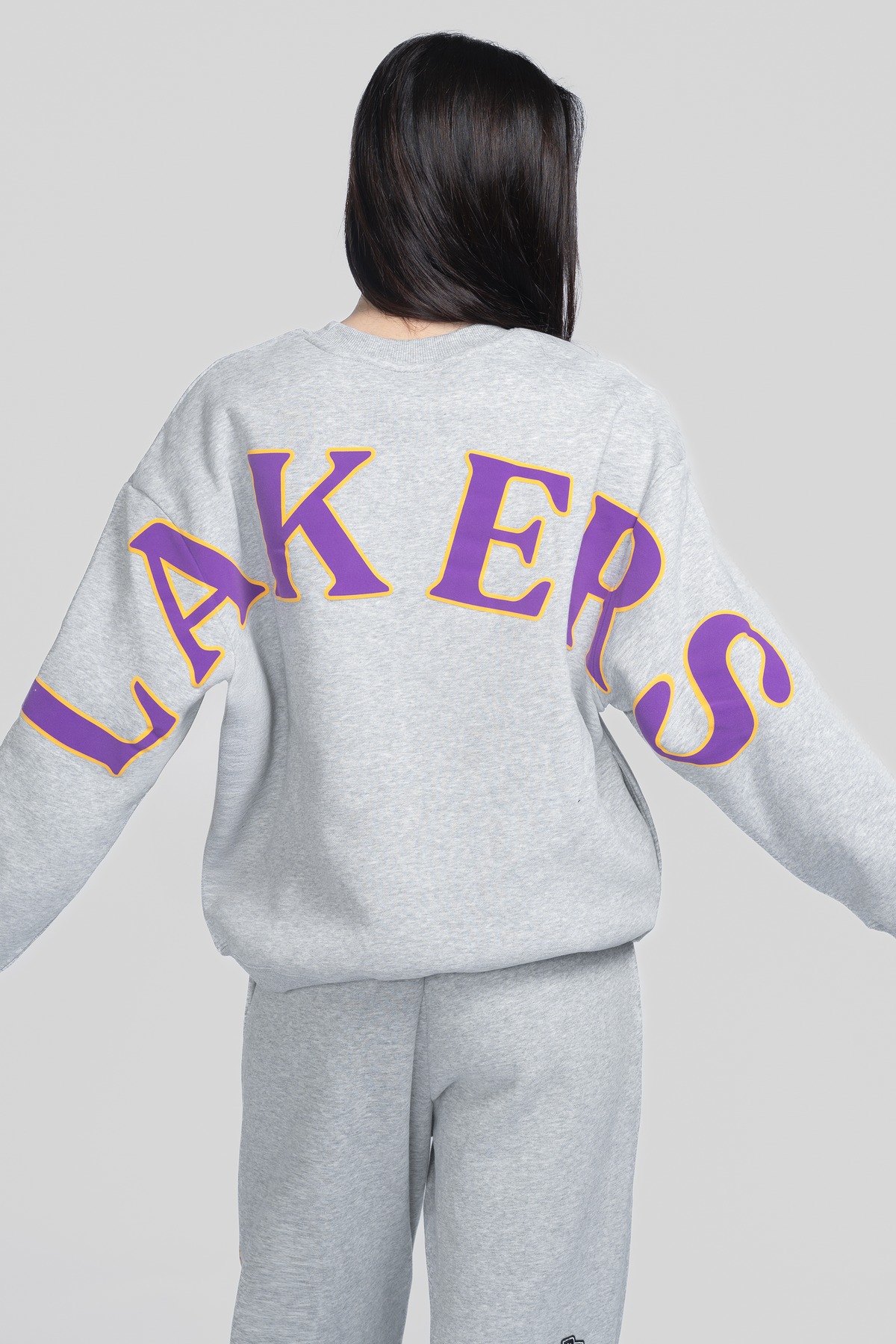 Los Angeles Lakers Oversized Crewneck