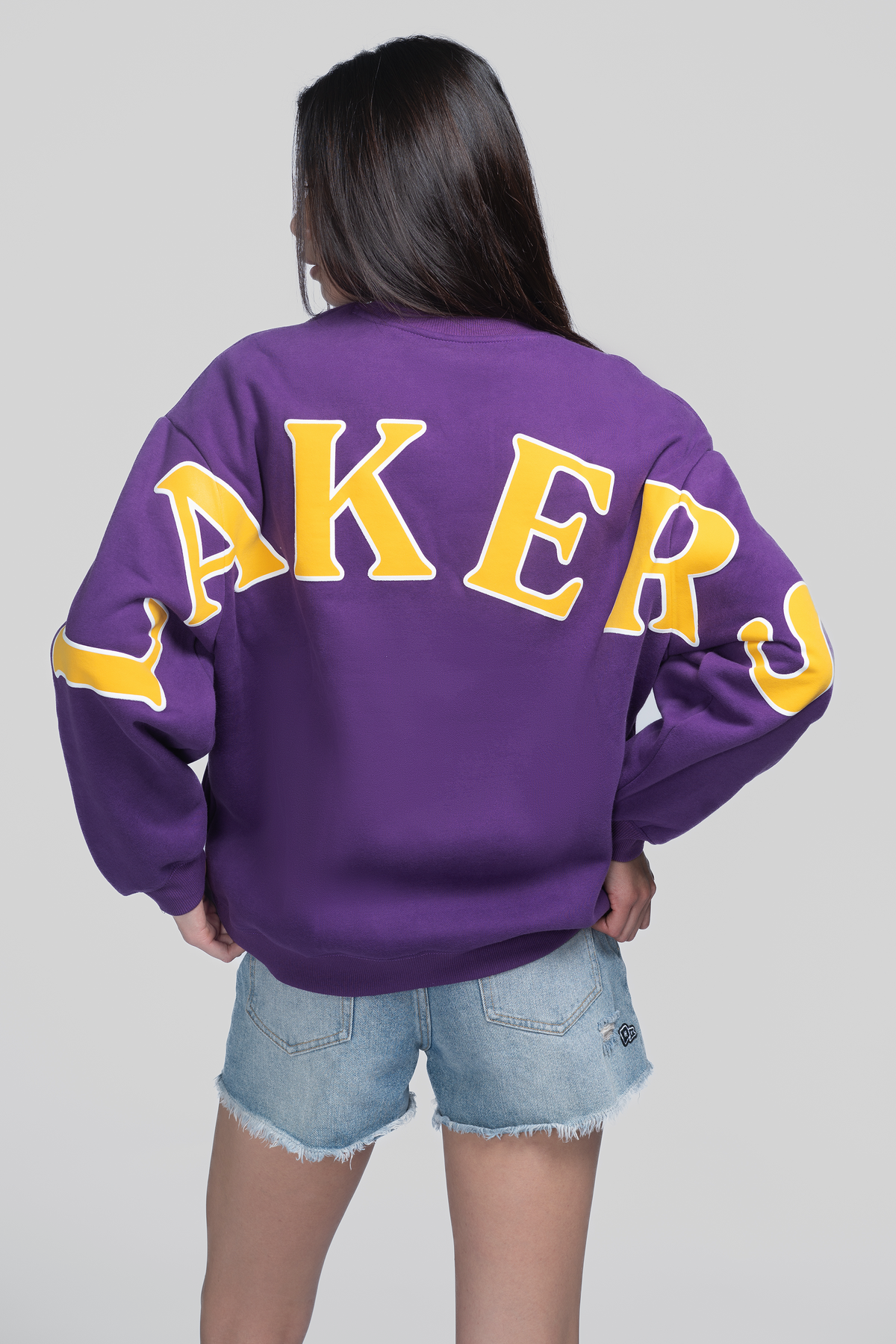 Los Angeles Lakers Oversized Crewneck