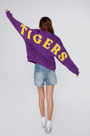 LSU Oversized Crewneck