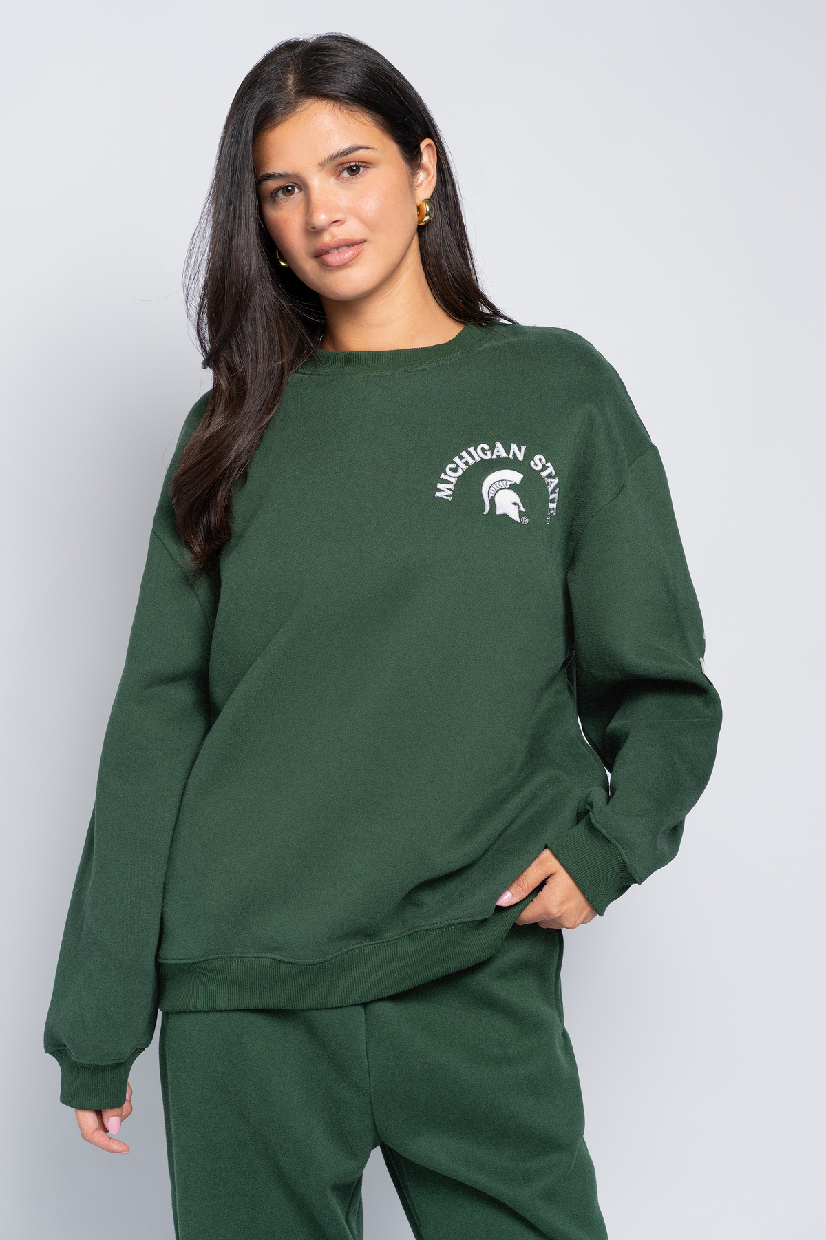 Michigan State Oversized Crewneck