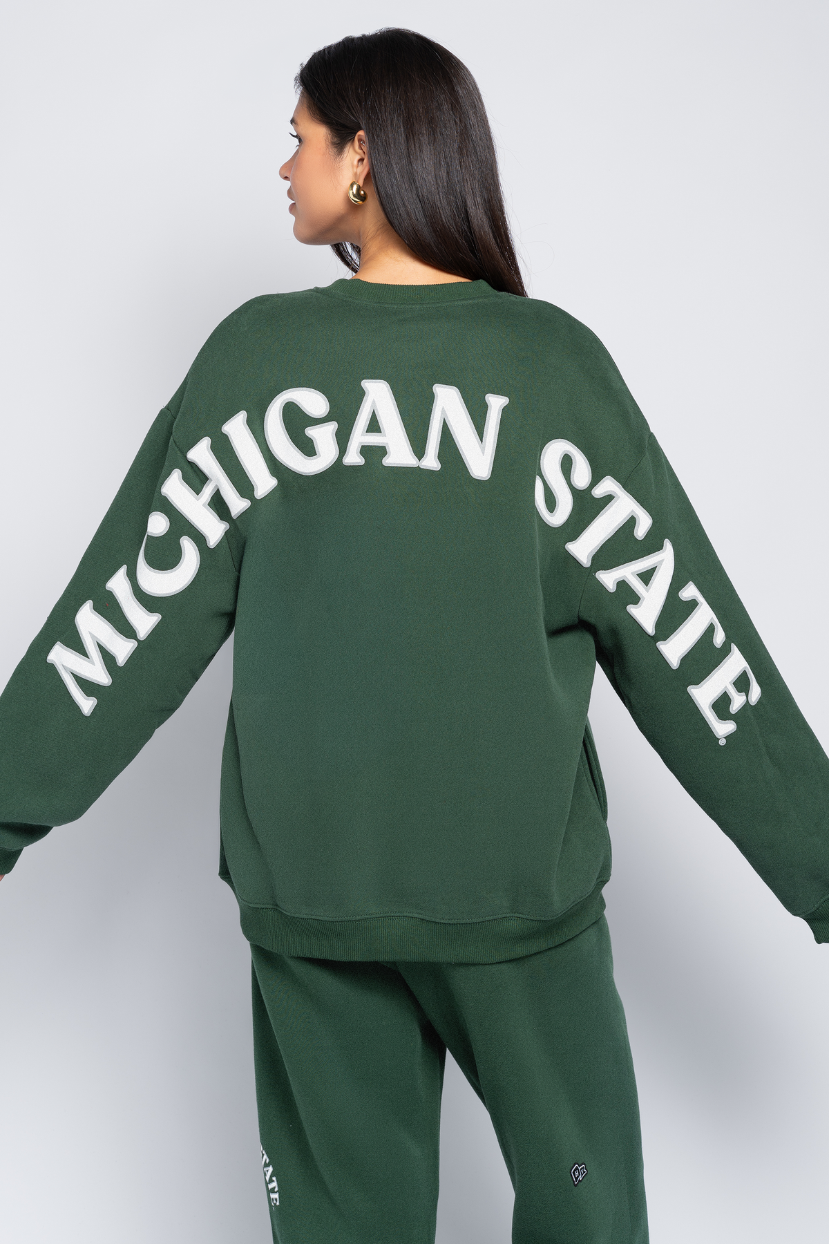Michigan State Oversized Crewneck