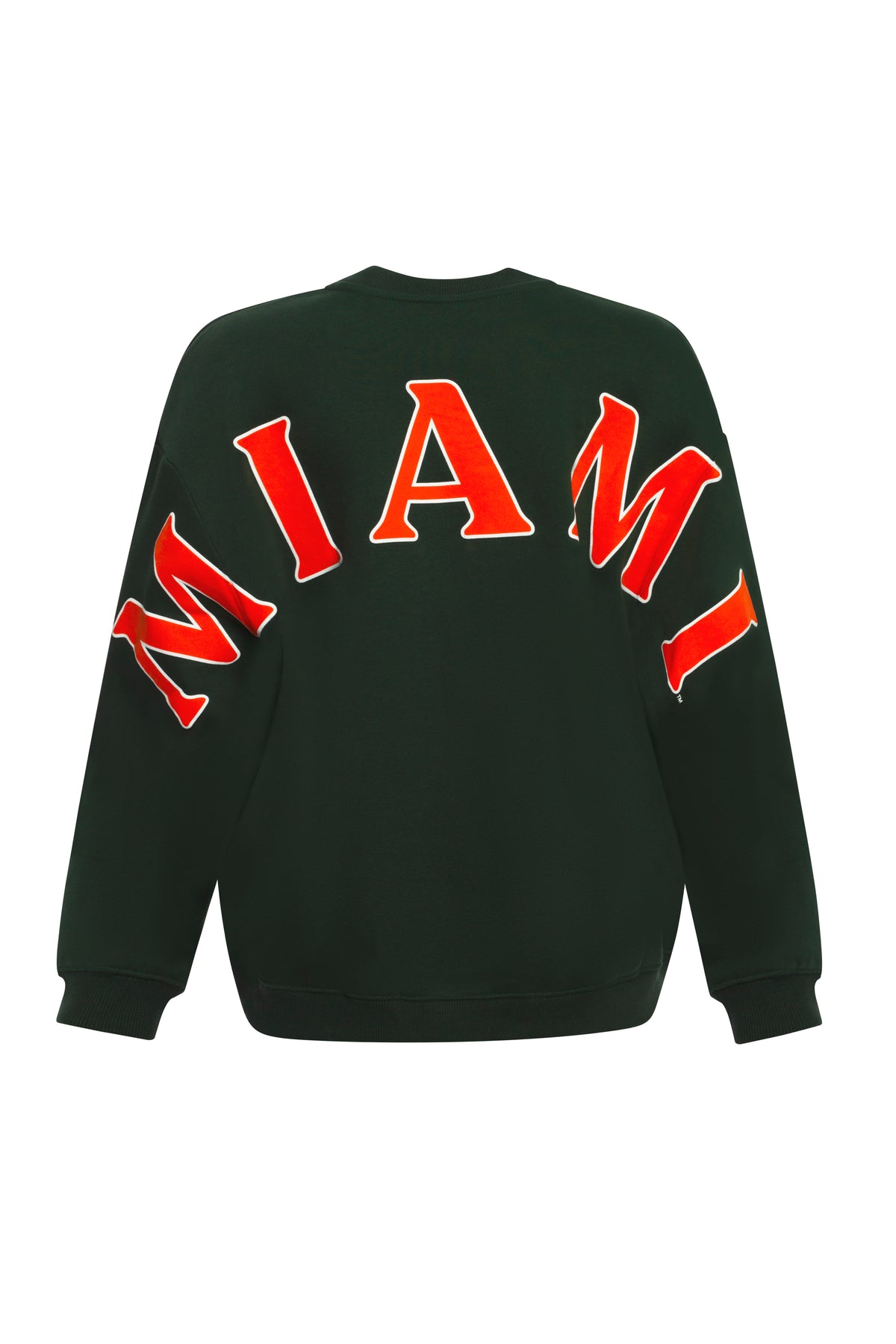 University of Miami Oversized Crewneck