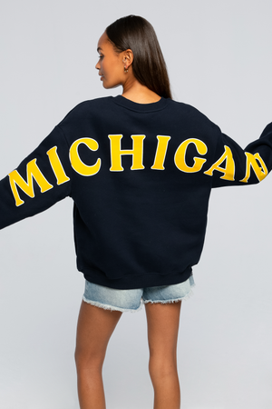 University of Michigan Oversized Crewneck