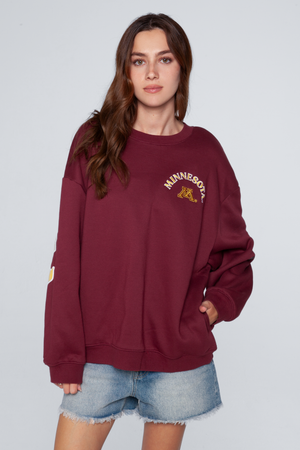University of Minnesota Oversized Crewneck