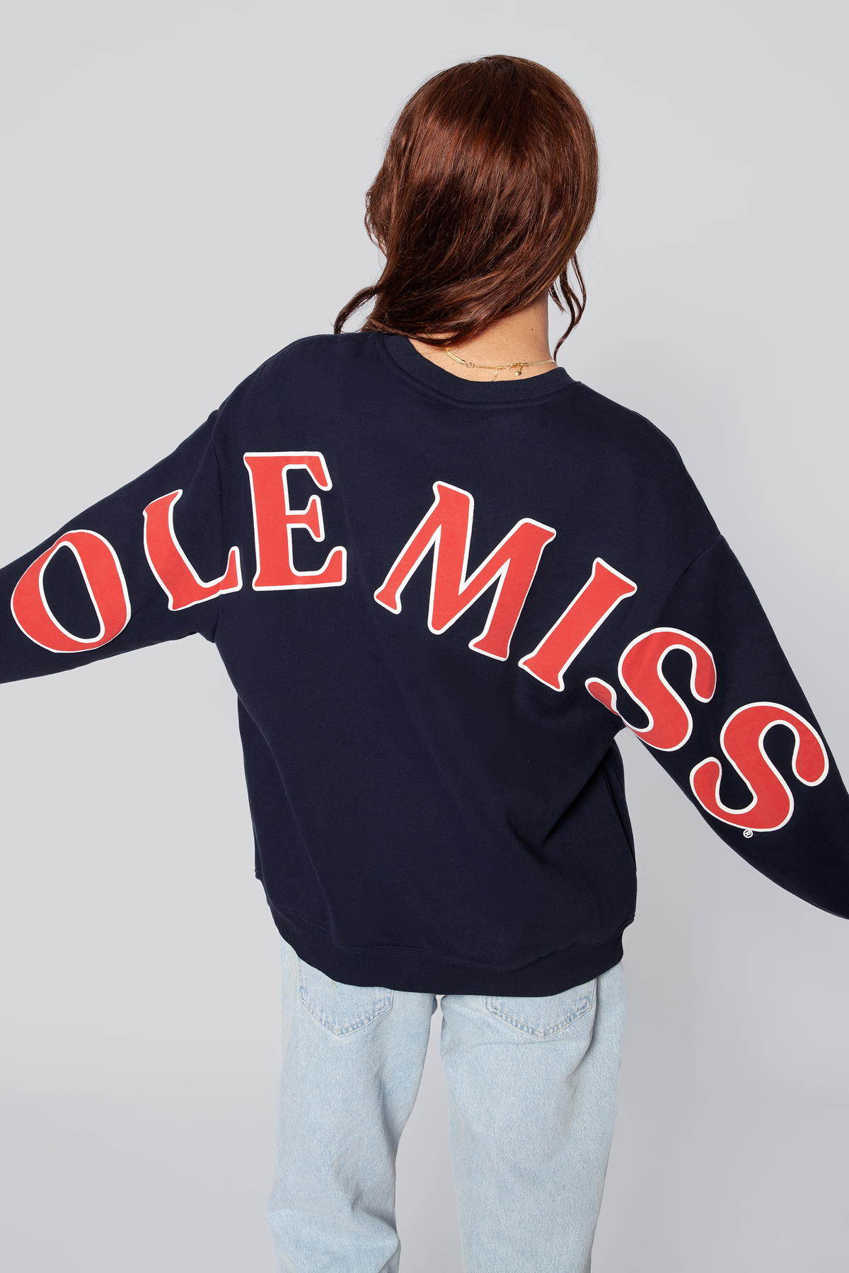 University of Mississippi Oversized Crewneck