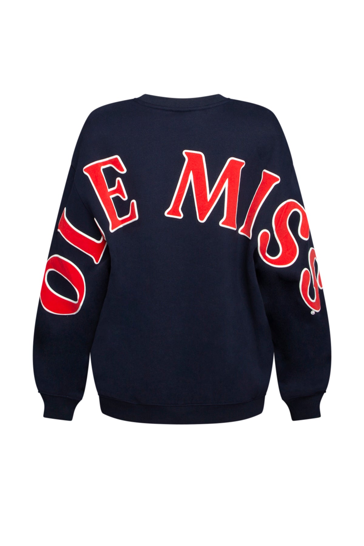University of Mississippi Oversized Crewneck