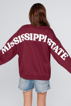 Mississippi State Oversized Crewneck