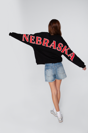 University of Nebraska Oversized Crewneck
