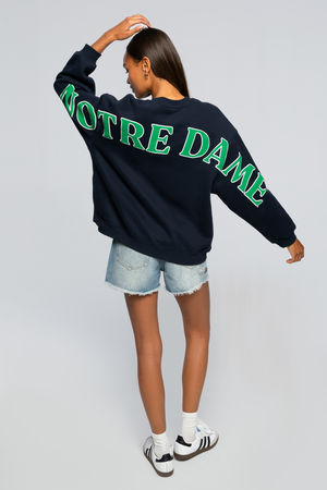 University of Notre Dame Oversized Crewneck