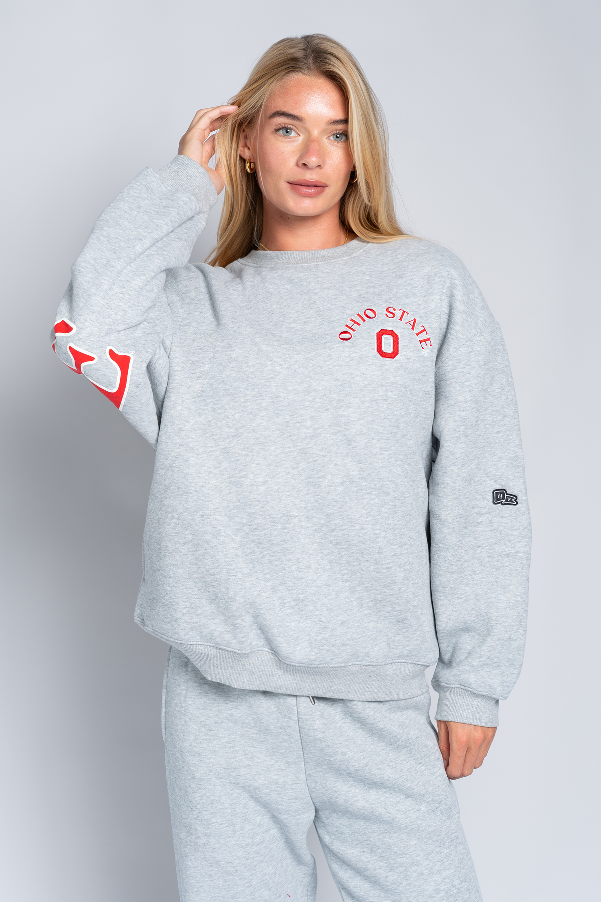 Ohio State University Oversized Crewneck