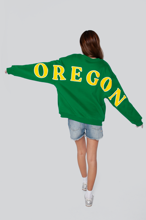 University of Oregon Oversized Crewneck