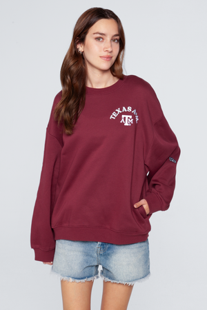 Texas A&M Oversized Crewneck
