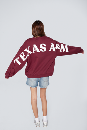 Texas A&M Oversized Crewneck