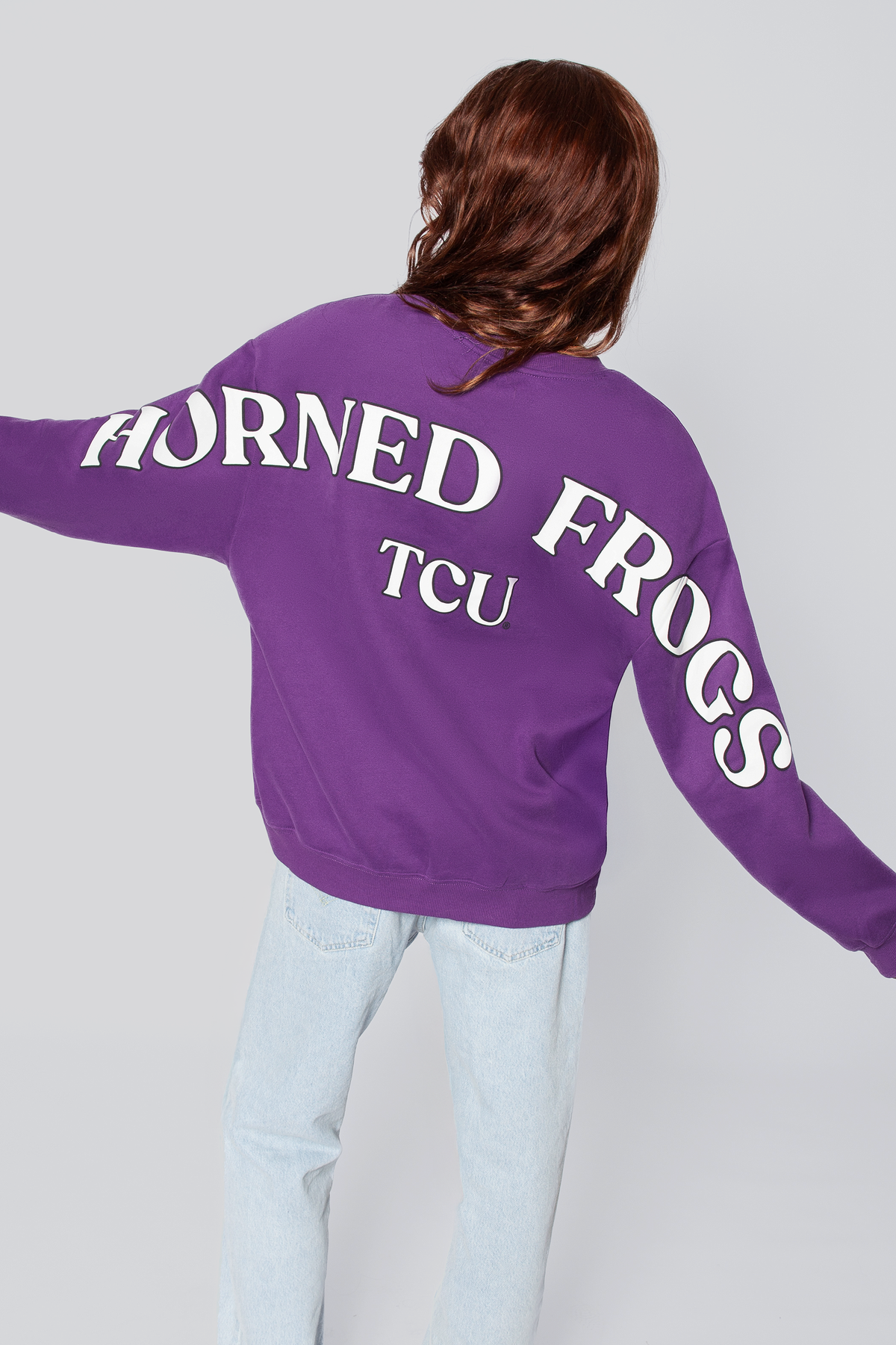 TCU Oversized Crewneck