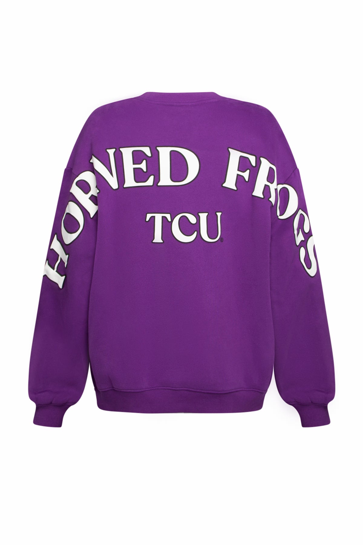 TCU Oversized Crewneck