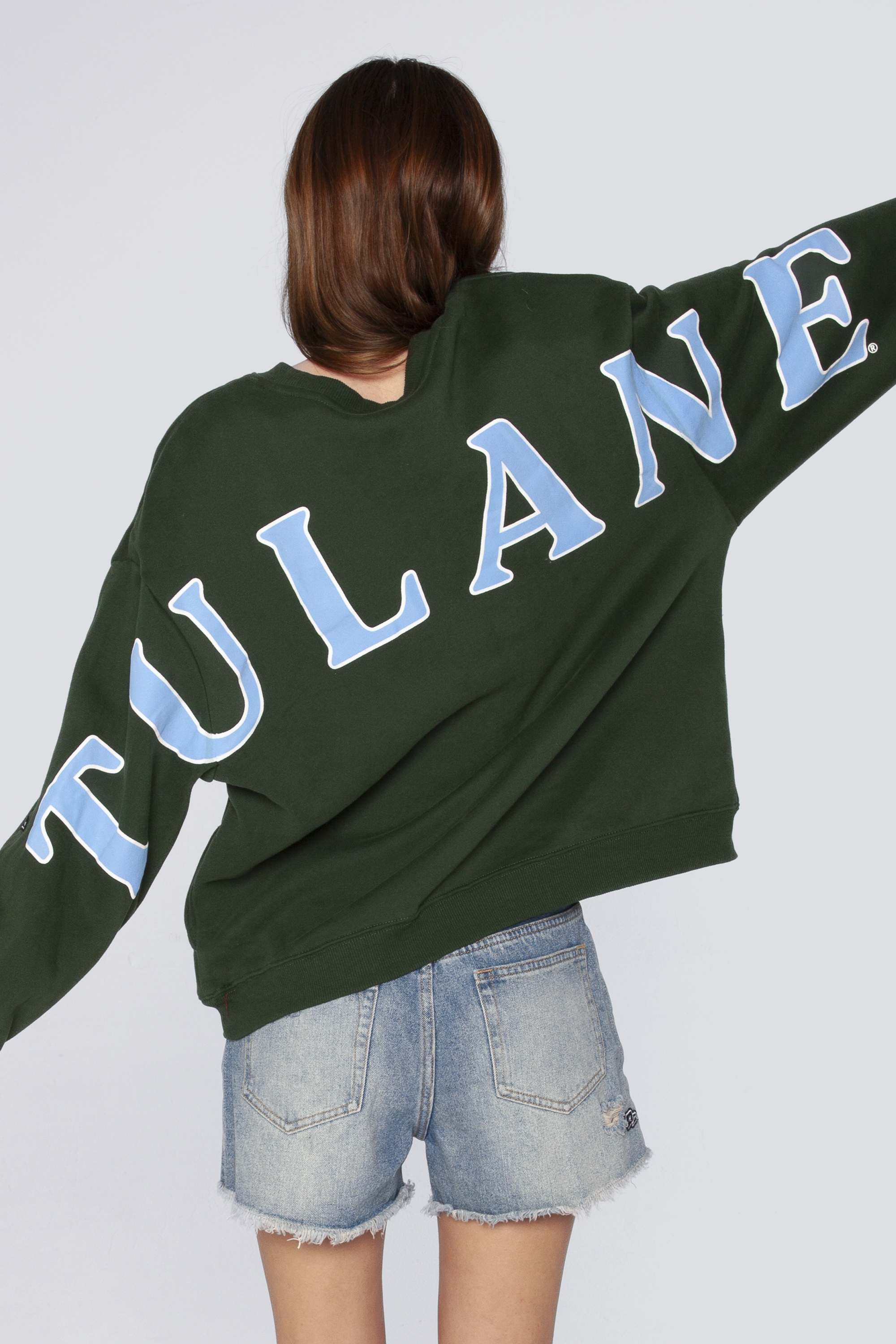 Tulane University Oversized Crewneck