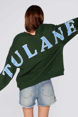 Tulane University Oversized Crewneck