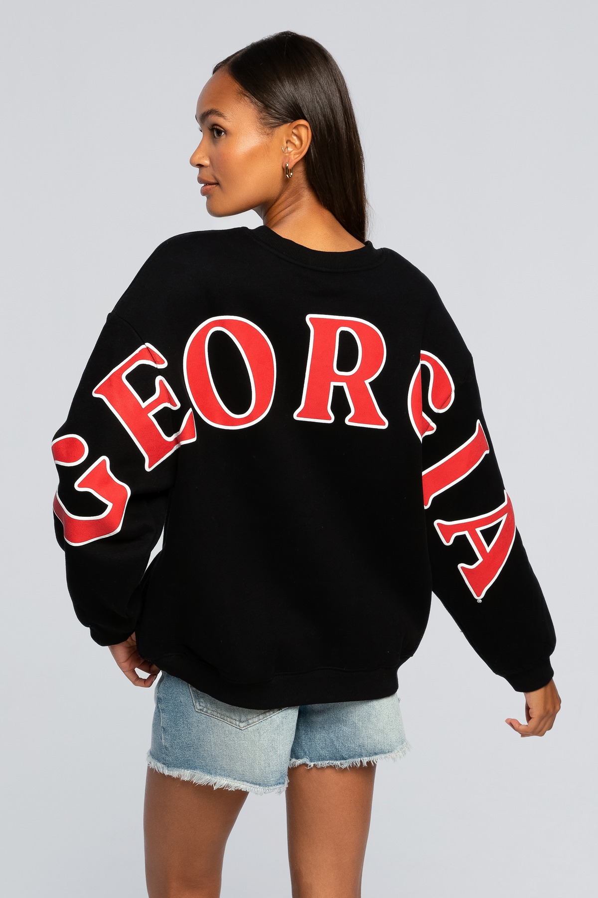 University of Georgia Oversized Crewneck