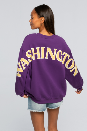 University of Washington Oversized Crewneck