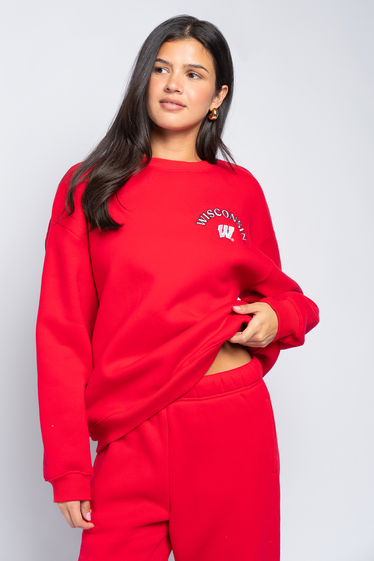 University of Wisconsin Oversized Crewneck
