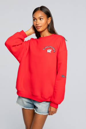 University of Wisconsin Oversized Crewneck