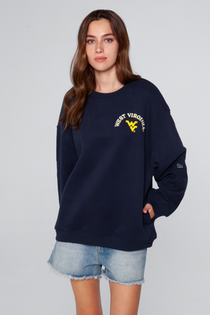 West Virginia University Oversized Crewneck