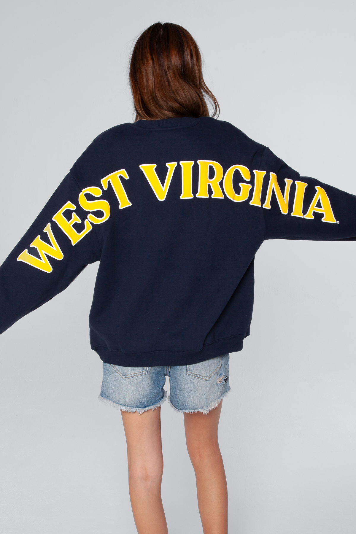 West Virginia University Oversized Crewneck